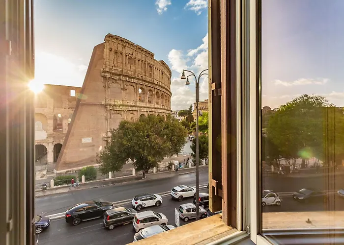 Apartament Iconic With Unique Colosseum View Rzym