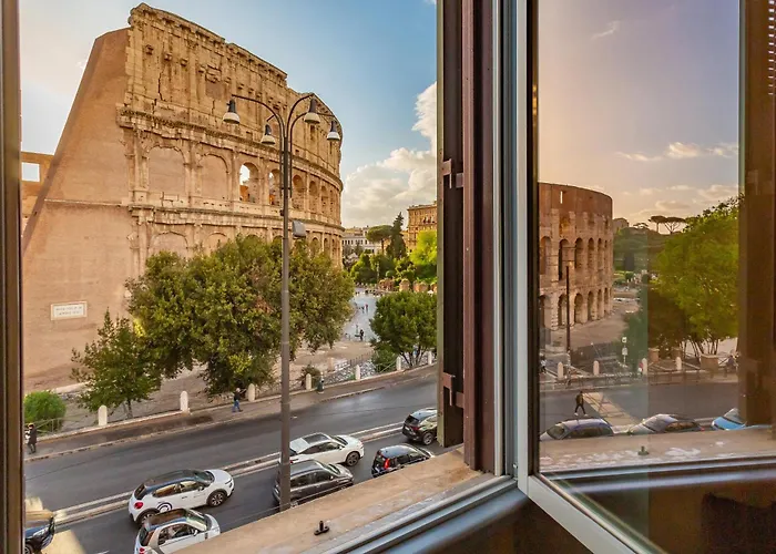 Iconic With Unique Colosseum View * Rzym